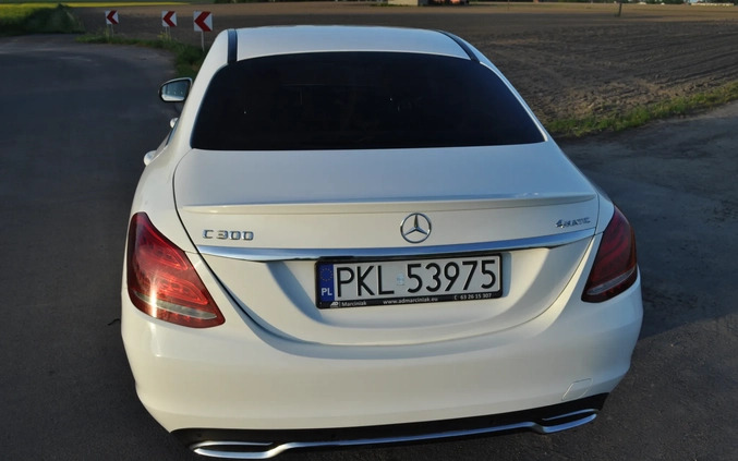 Mercedes-Benz Klasa C cena 21000 przebieg: 78500, rok produkcji 2018 z Koło małe 326